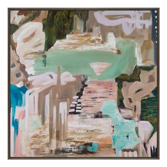 Earth & Sky Box Framed Canvas in 122 x 122cm