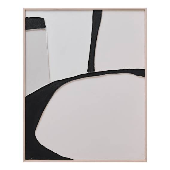 Ebony Path Design 1 Box Framed Canvas in 80 x 100cm