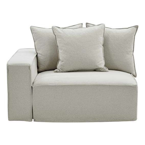 Ella Sofa End LHF in Lis Beige