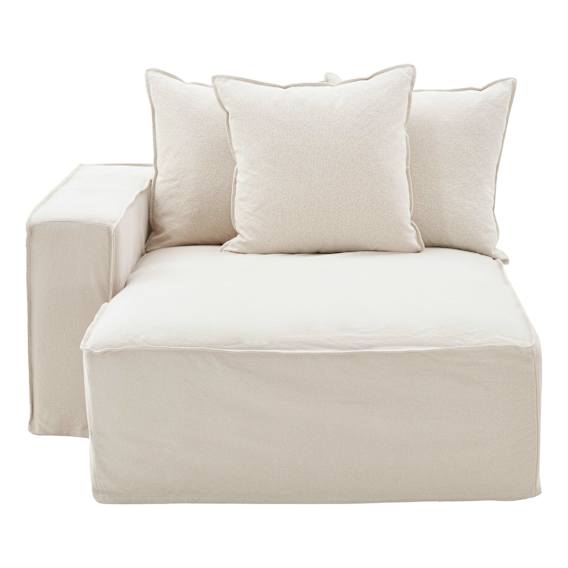 Ella Sofa Chaise LHF in Lis Nature