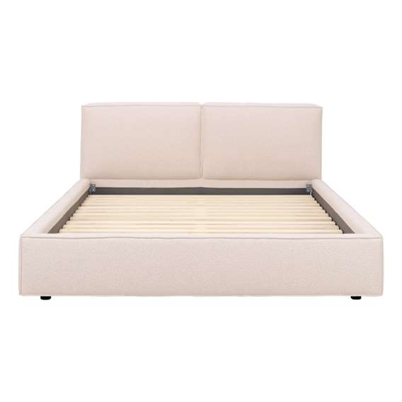 Ella Fixed Cover King Bed Frame in Lis Nature