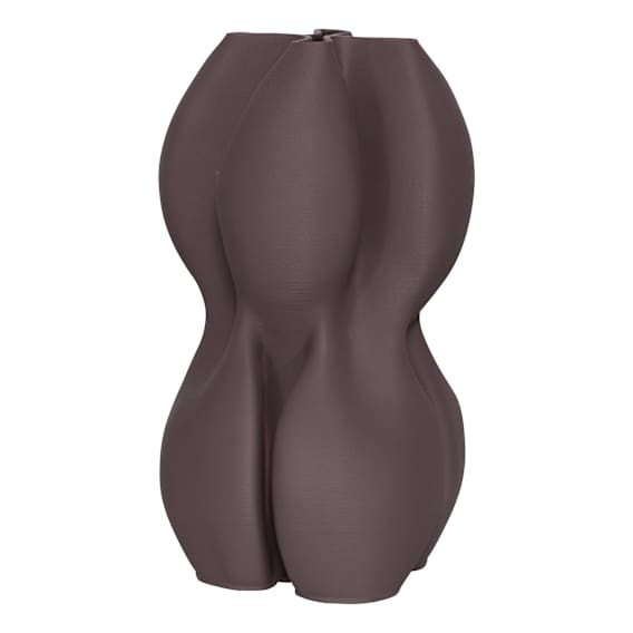 Esme Vase Large 19x32cm in Grape