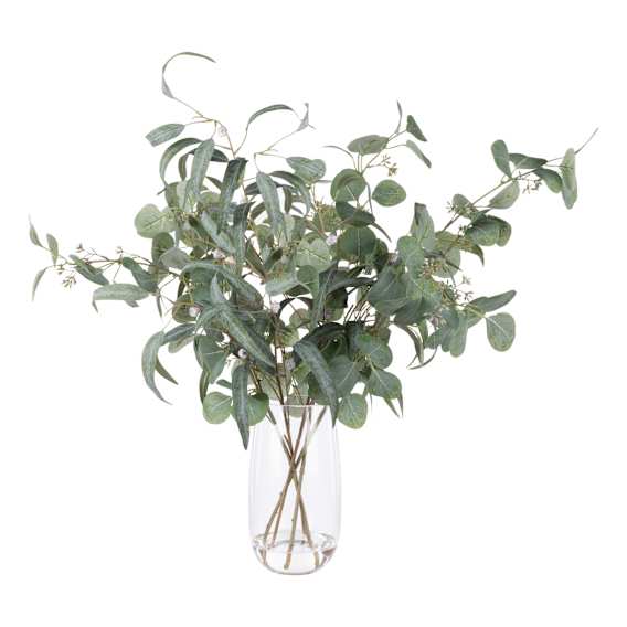 Eucalyptus Mix Cindy Plant 89x74cm in Green