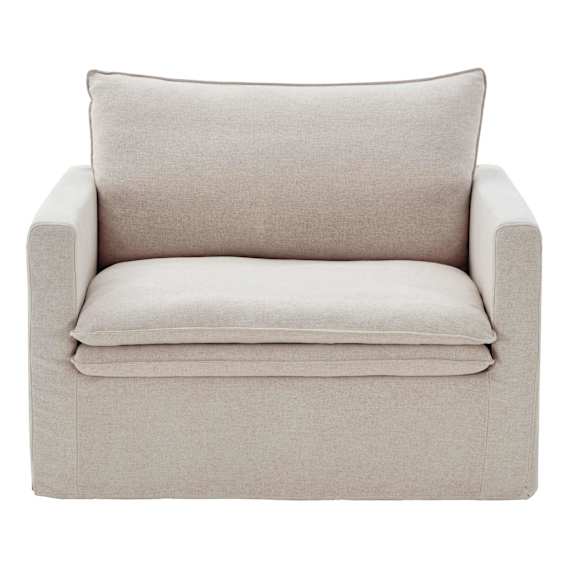 Evie Armchair in Lak Beige
