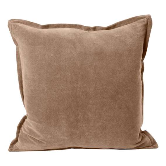 Evelyn Feather Fill Cushion 60x60cm in Natural
