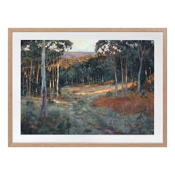 First Morning Sun Framed Print in 84 x 68cm