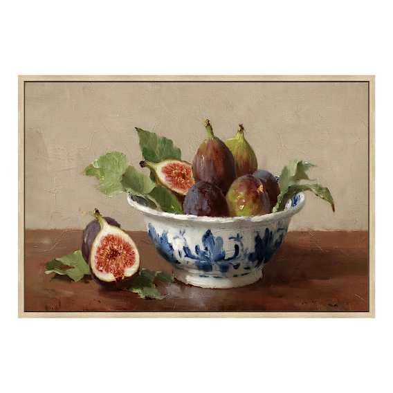 Fig Deal Box Framed Canvas in 63 x 43cm