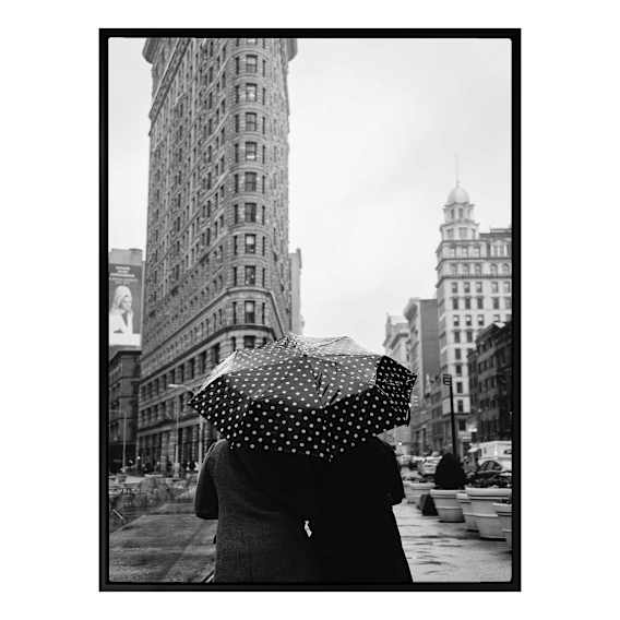 Flatiron Fifth Avenue Box Framed Canvas in 78 x 103cm