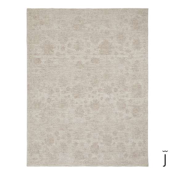 Flora Rug 300x400cm in Husk