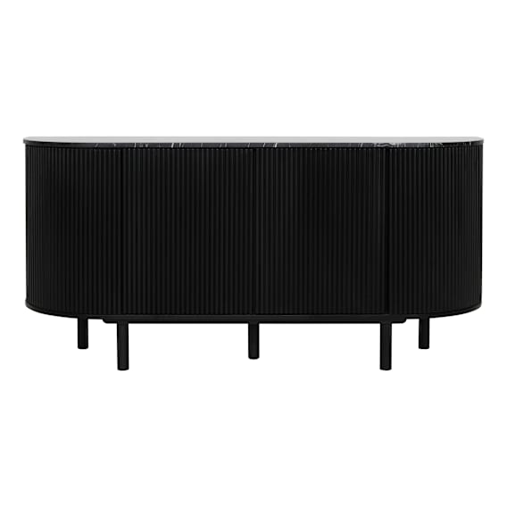 Fonda Buffet 180cm in Black / Marble
