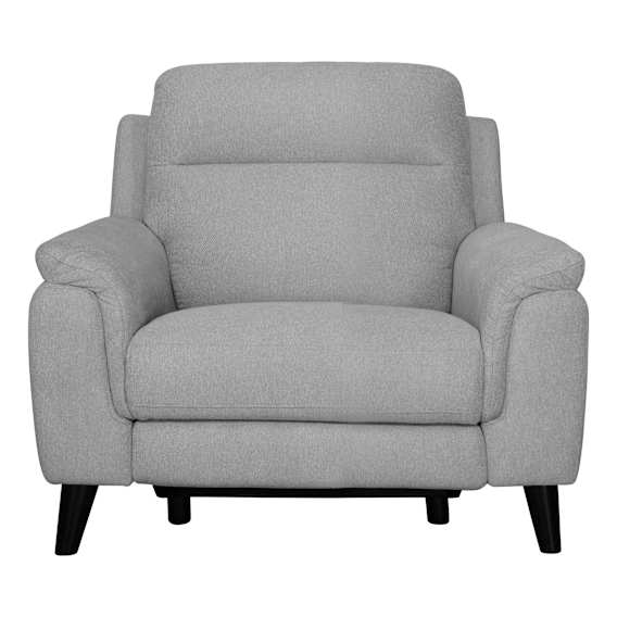 Forbes Recliner Armchair in Mars Silver