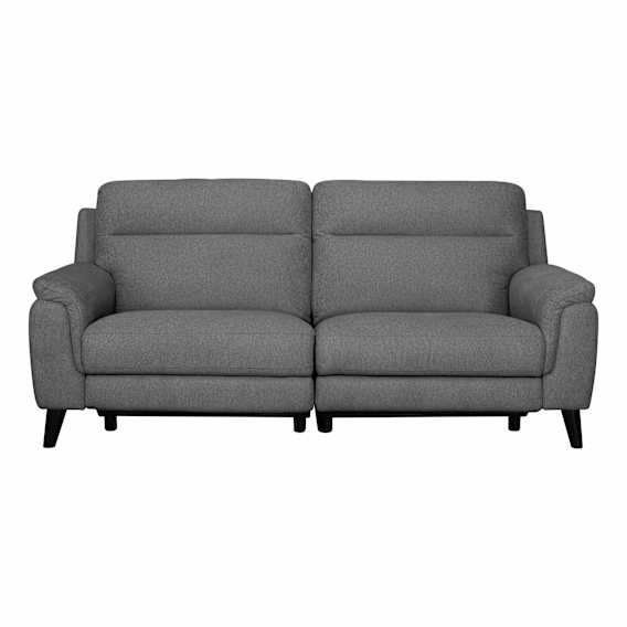 Forbes 3 Seater Recliner Sofa in Mars Charcoal