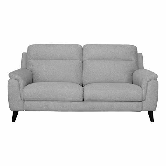 Forbes 2 Seater Fixed Sofa in Mars Silver