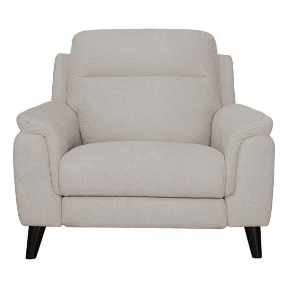 Forbes Fixed Armchair in Mars Champagne