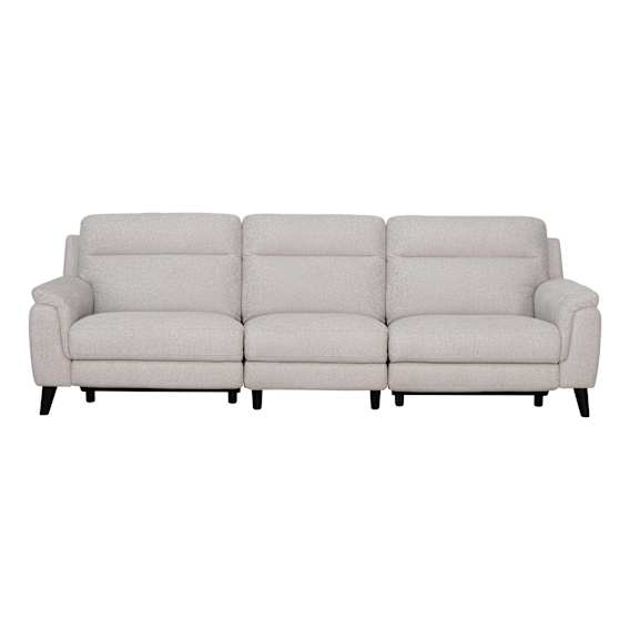 Forbes 3.5 Seater Recliner Sofa in Mars Champagne