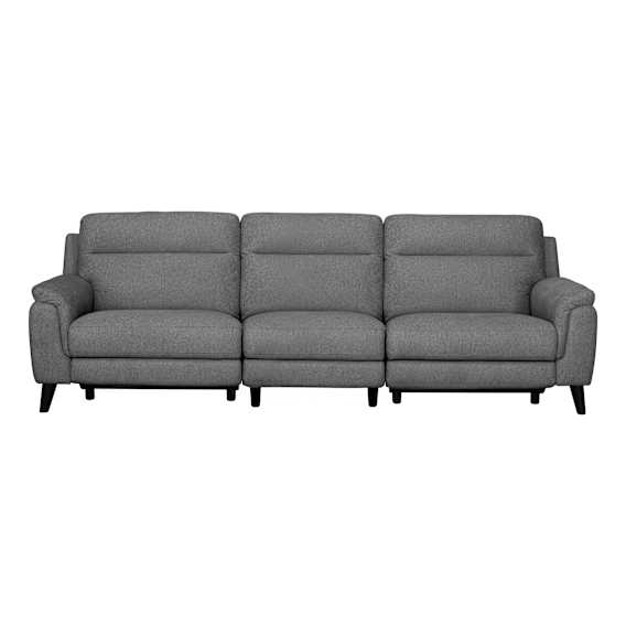 Forbes 3.5 Seater Recliner Sofa in Mars Charcoal