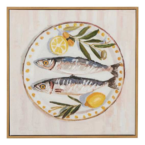Fresca Box Framed Canvas in 40 x 40cm