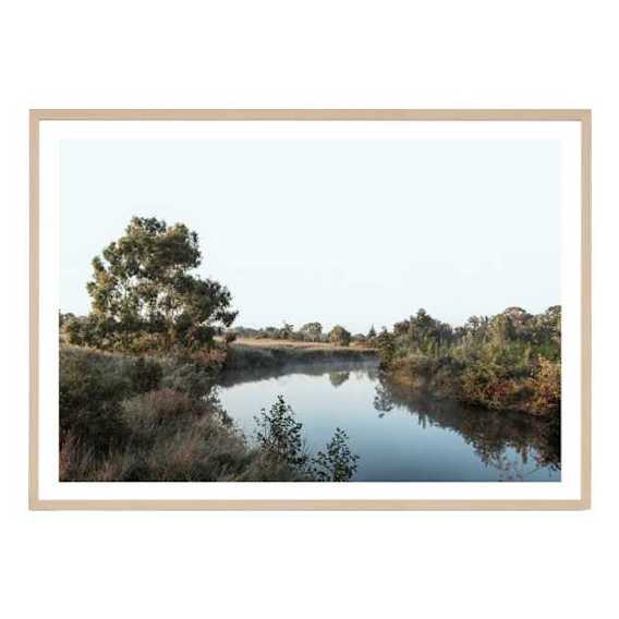 Fyshwick Wetlands Framed Print in 62 x 45cm