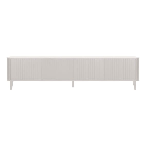 Gabino Entertainment Unit 220cm in White