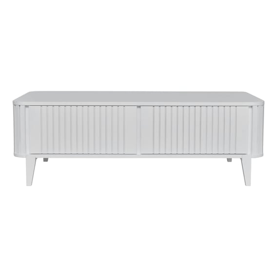 Gabino Rectangle Coffee Table 2 Drawer 135cm in White