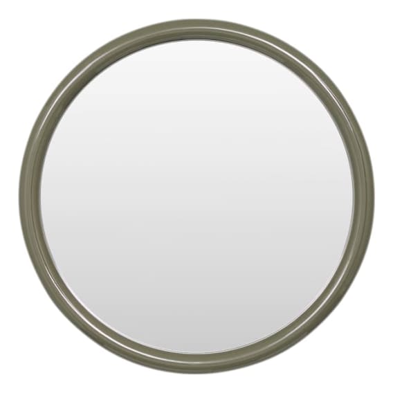 Gertrude Round Mirror 80cm in Olive