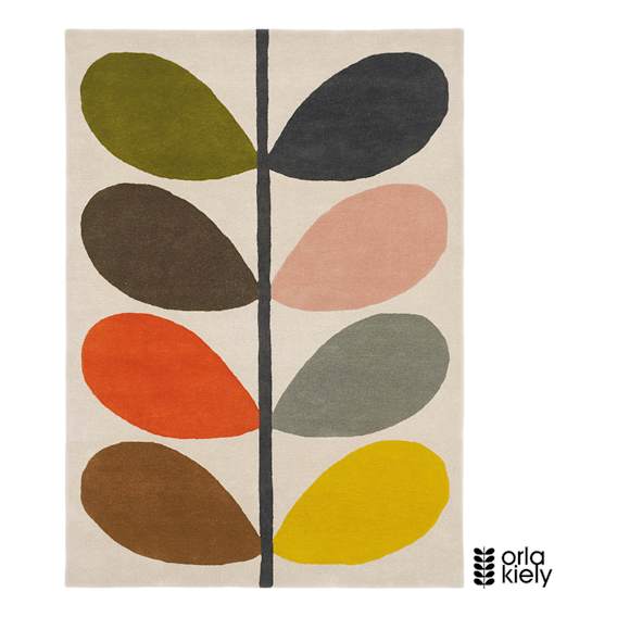 Giant Multi Stem Rug 200x280cm in Off White