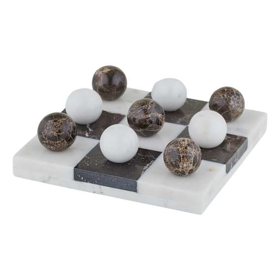 Gioco Marble Game 21x2.5cm in Brown / White