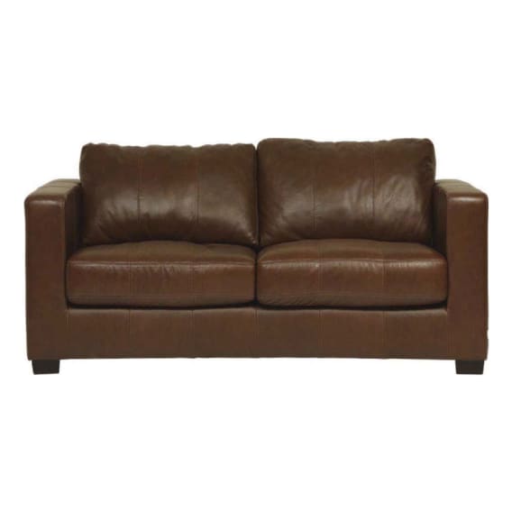 Gordon 2 Seater Sofa in Leather Natural