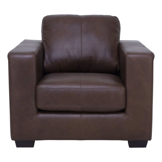 Gordon Armchair in Leather Natural