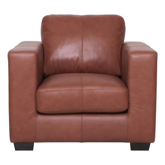 Gordon Armchair in Leather Cognac