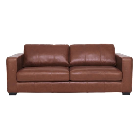 Gordon 2.5 Seater Sofa in Leather Cognac