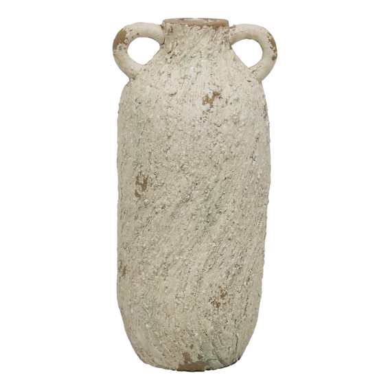 Grace Vase Small 17x38cm in White