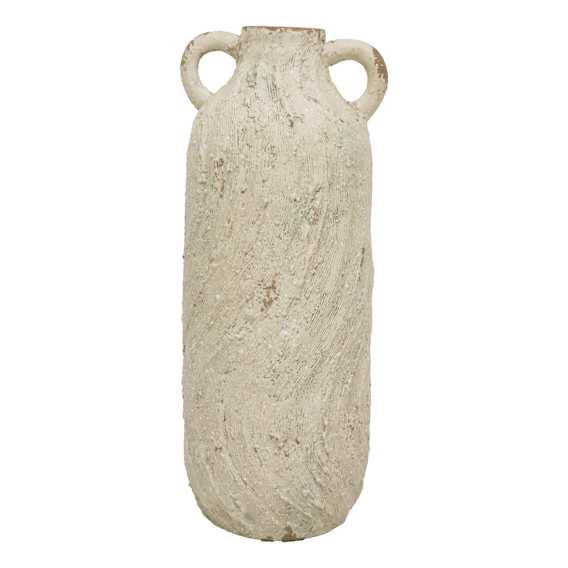 Grave Vase Large 22x55cm in White