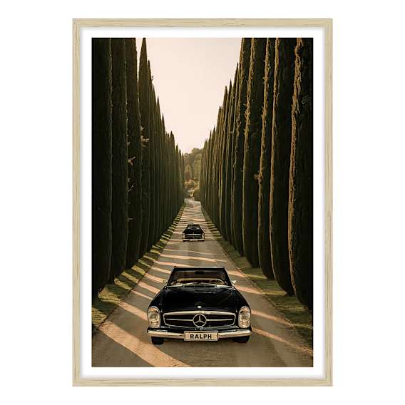 Grand Approach Framed Print in 61 x 84cm