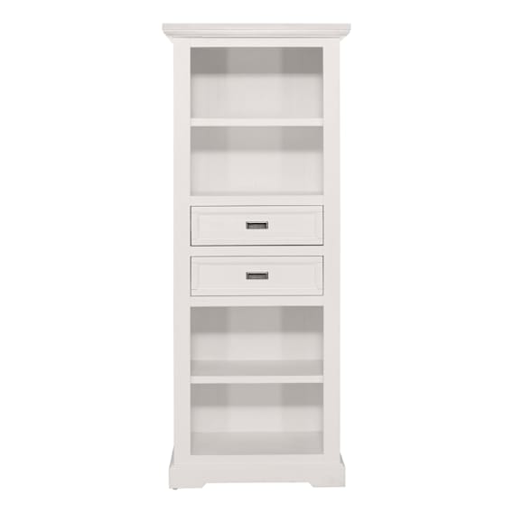 Hamptons Bookcase in Acacia White