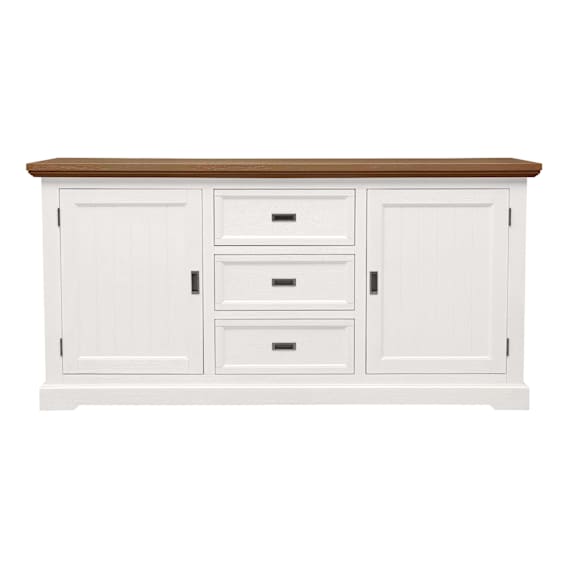 Hamptons Buffet 180cm in Acacia Two Tone