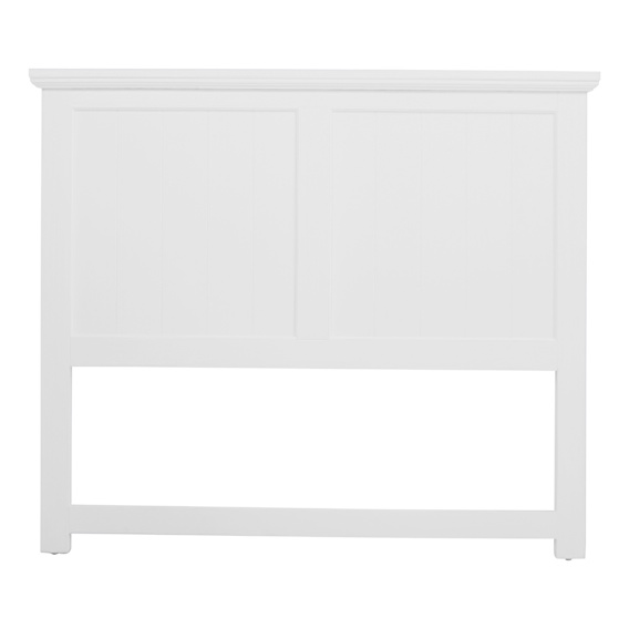 Hamptons Double Bed Head in White