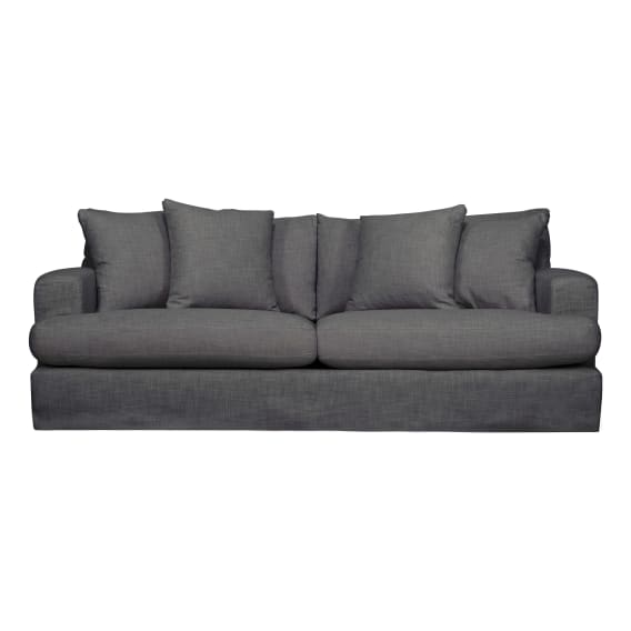 Harley 3 Seater Sofa in Stella Dark Grey