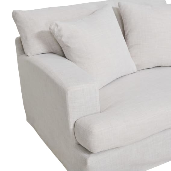 Wide Armchair Material and Finishes