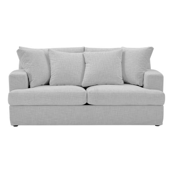 Harley 2 Seater Sofa in Stella Light Grey