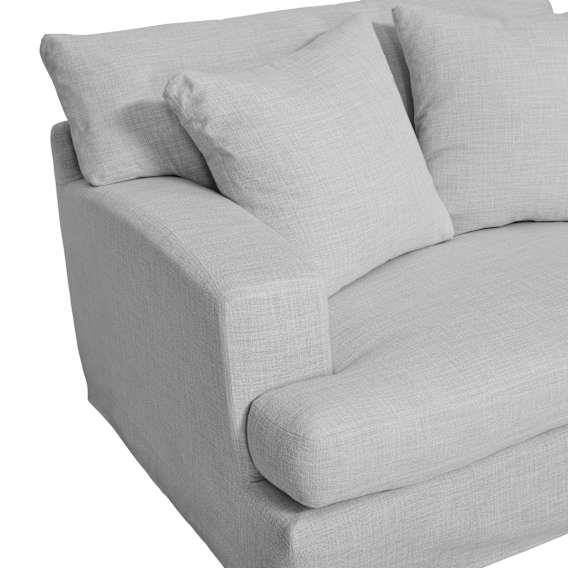 Wide Armchair Material and Finishes