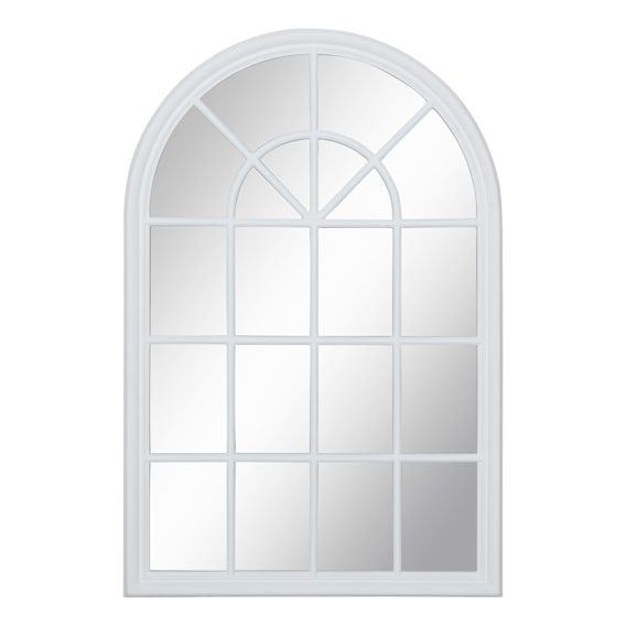 Hailey Mirror 100x150cm in Brushed White