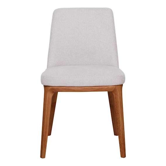Hayes Dining Chair in Belfast Beige / Blackwood Stain