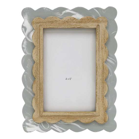Harper Photo Frame 16.5x22cm in Mint