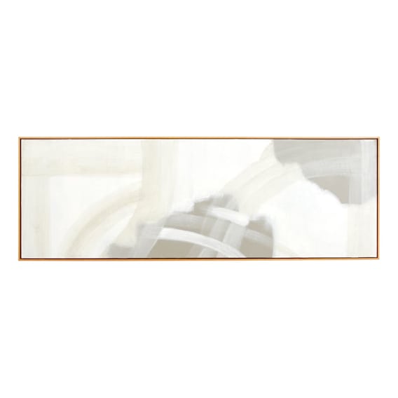 Halcyon Natural Landscape Box Framed Canvas in 185 x 64cm