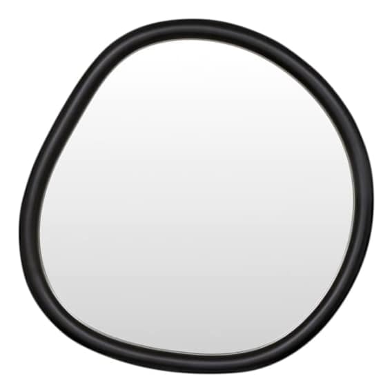 Harvie Mirror 85x85cm in Black