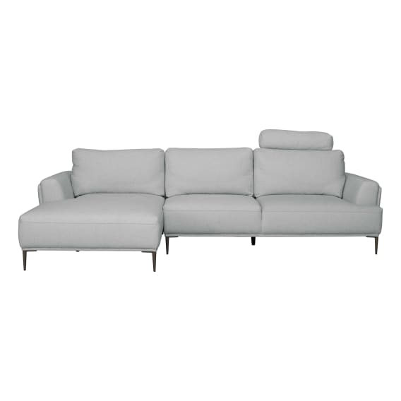Hero 3 Seater Sofa + Chaise LHF in Easy Grey