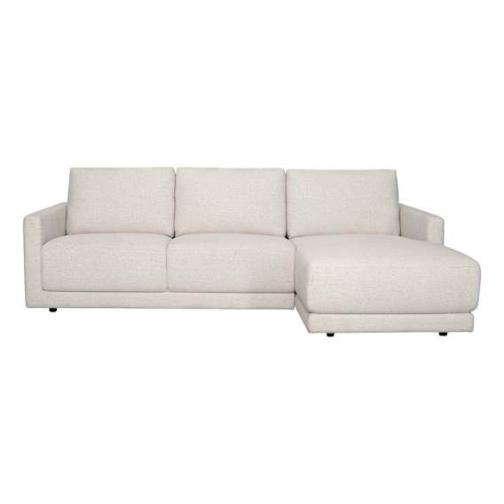Hendrix 2 Seater Sofa + Chaise RHF in Prince Beige