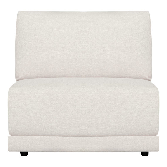 Hendrix Sofa Single Extension in Prince White