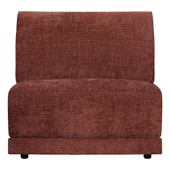 Hendrix Sofa Single Extension in Lila Rust
